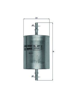 Fuel Filter  Art. KL409