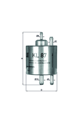 Fuel Filter  Art. KL87