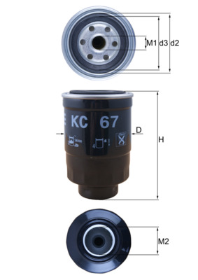 Fuel Filter  Art. KC67