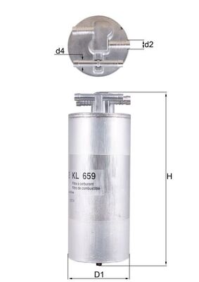 Fuel Filter  Art. KL659