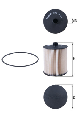 Fuel Filter  Art. KX335D