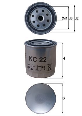 Fuel Filter  Art. KC22