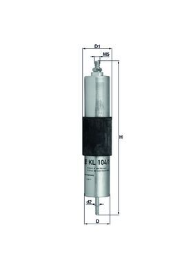 Fuel Filter  Art. KL1041