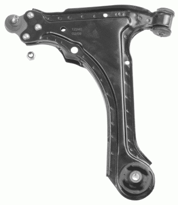 Control/Trailing Arm, wheel suspension (Below, Front axle, left)  Art. 1224001