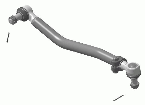 Centre Rod Assembly (Support rod)  Art. 2491101