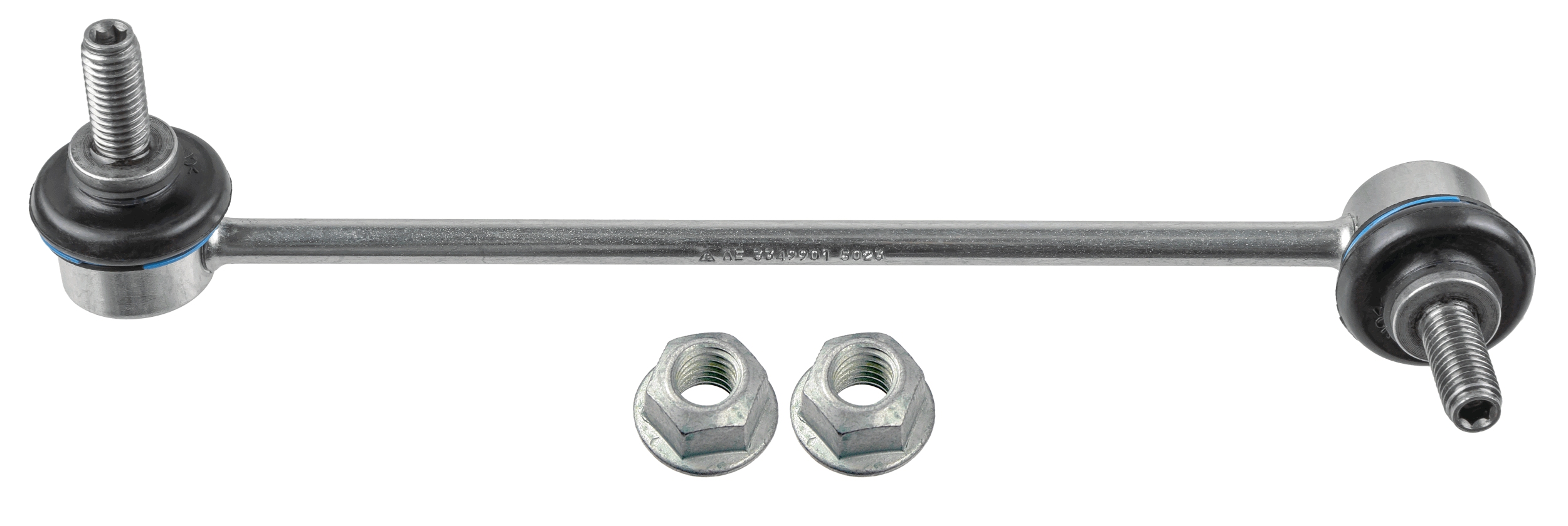 Link/Coupling Rod, stabiliser bar (Both sides, Front axle)  Art. 3349901