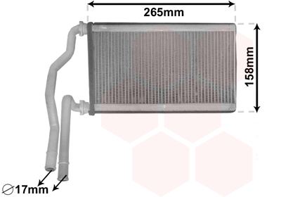 Heat Exchanger, interior heating  Art. 27006273