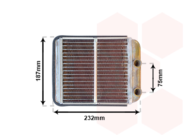 Heat Exchanger, interior heating  Art. 32006186