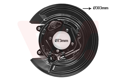 Splash Guard, brake disc  Art. 5393375