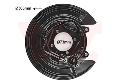 Splash Guard, brake disc  Art. 5393376