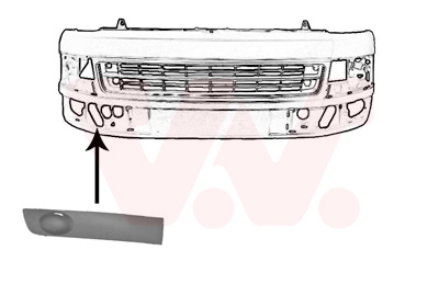 Ventilation Grilles, bumper (Forward, right)  Art. 5790592