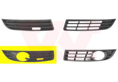 Ventilation Grilles, bumper (Forward, right, Forward, right)  Art. 5839594