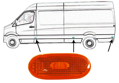 Side Marker Light (Both sides)  Art. 5862915