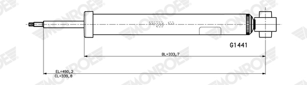 Shock Absorber  Art. G1441