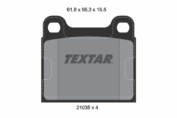 Brake Pad Set, disc brake (Front axle)  Art. 2103501