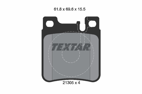 Brake Pad Set, disc brake (Rear axle)  Art. 2130501