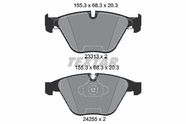 Brake Pad Set, disc brake (Front axle)  Art. 2331301