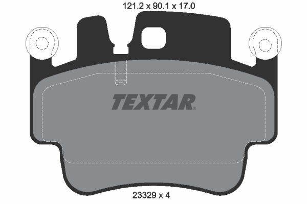 Brake Pad Set, disc brake (Rear axle)  Art. 2332902