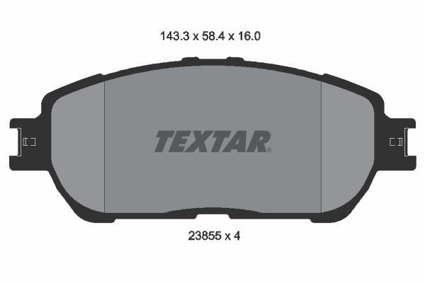 Brake Pad Set, disc brake (Front axle)  Art. 2385501