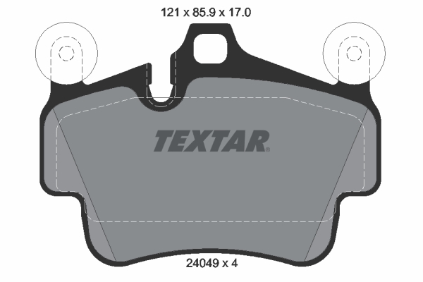 Brake Pad Set, disc brake (Front axle)  Art. 2404901