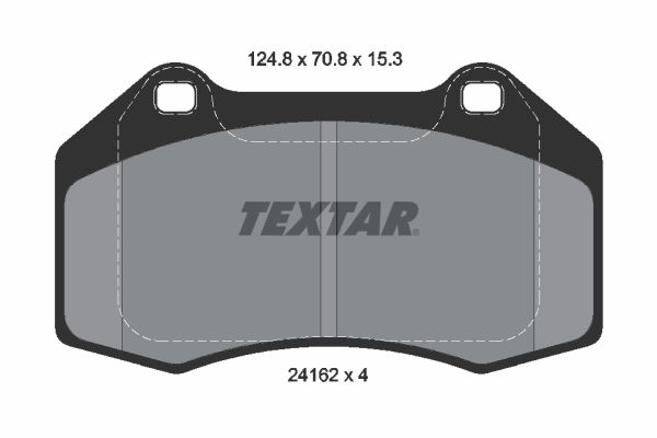 Brake Pad Set, disc brake (Front axle)  Art. 2416201