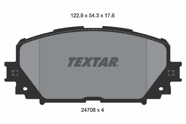 Brake Pad Set, disc brake (Front axle)  Art. 2470801