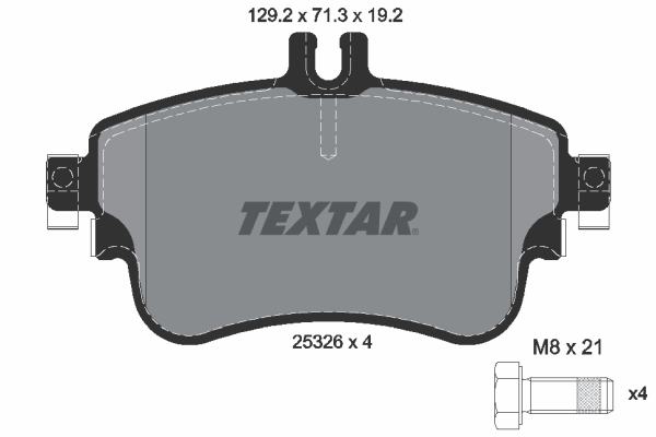 Brake Pad Set, disc brake (Front axle)  Art. 2532601