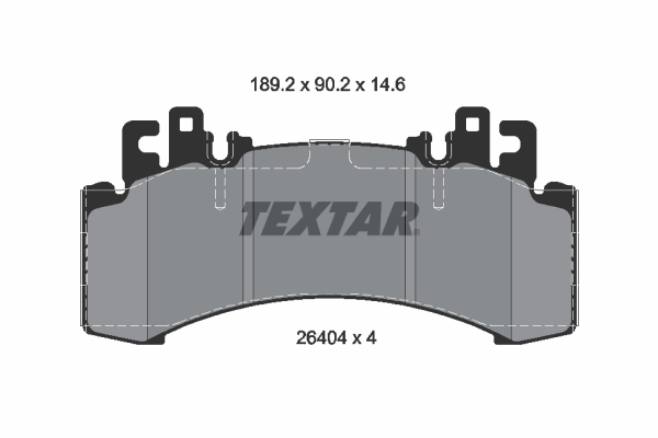 Brake Pad Set, disc brake  Art. 2640401