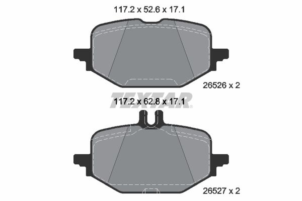 Brake Pad Set, disc brake  Art. 2652601