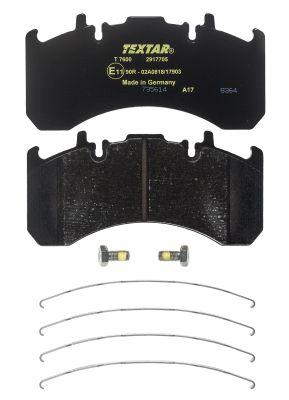 Brake Pad Set, disc brake  (Front axle)  Art. 2917705