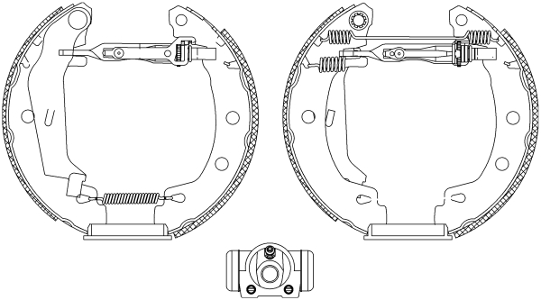 Brake Shoe Set (Rear axle)  Art. 84049501