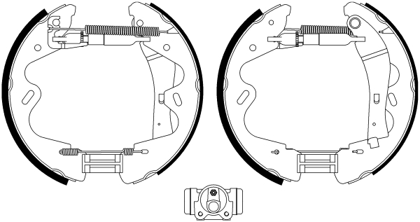 Brake Shoe Set (Rear axle)  Art. 84065100