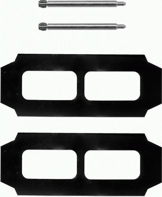 Accessory Kit, disc brake pad (Front axle)  Art. 82017000