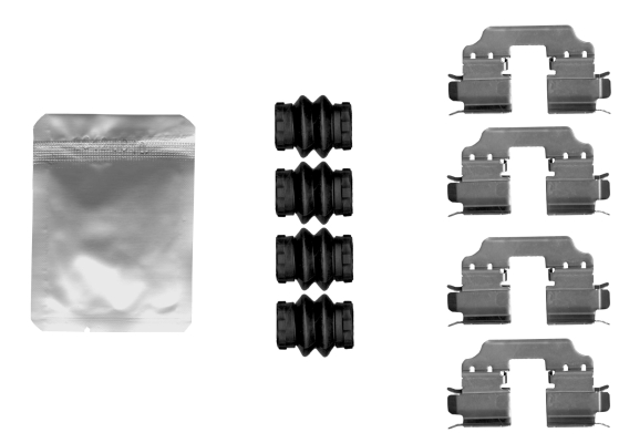 Accessory Kit, disc brake pad (Rear axle)  Art. 82545200