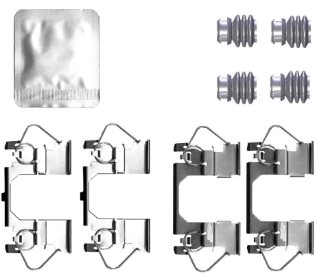 Accessory Kit, disc brake pad (Front axle)  Art. 82555300