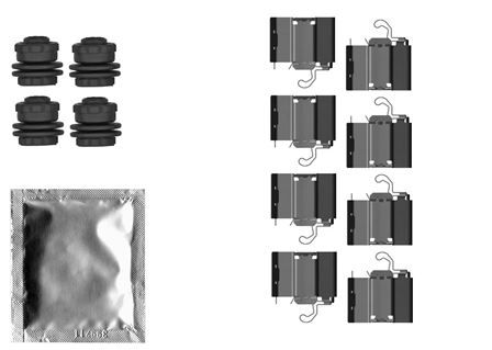 Accessory Kit, disc brake pad  Art. 82558300