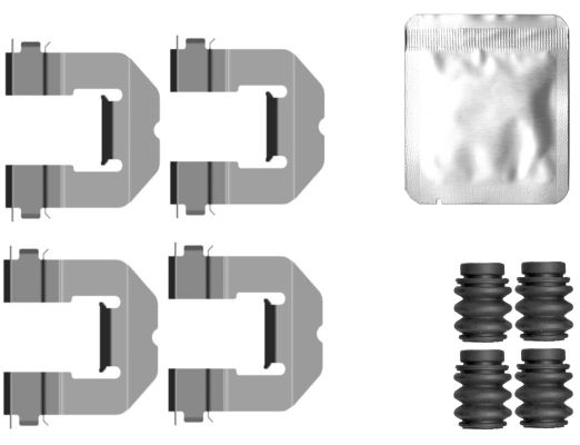 Accessory Kit, disc brake pad  Art. 82559400