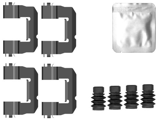 Accessory Kit, disc brake pad  Art. 82560200