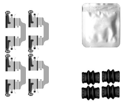 Accessory Kit, disc brake pad  Art. 82560300