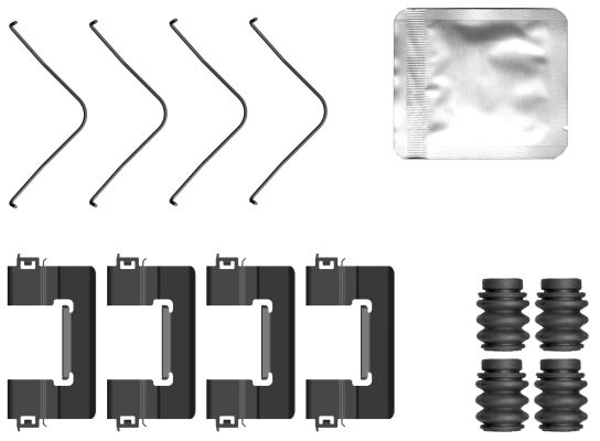 Accessory Kit, disc brake pad  Art. 82560600