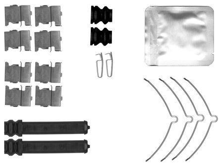 Accessory Kit, disc brake pad  Art. 82561300