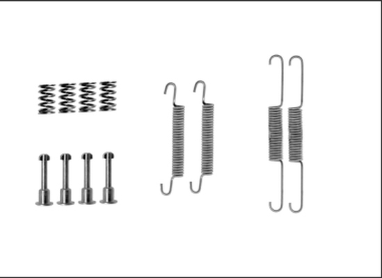 Accessory Kit, parking brake shoes (185.0)  Art. 97043600