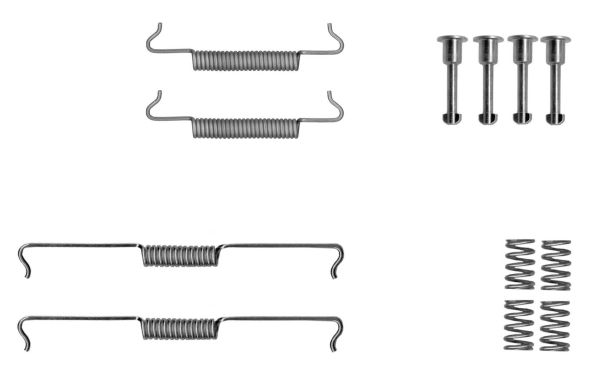 Accessory Kit, parking brake shoes (Rear axle)  Art. 97047400