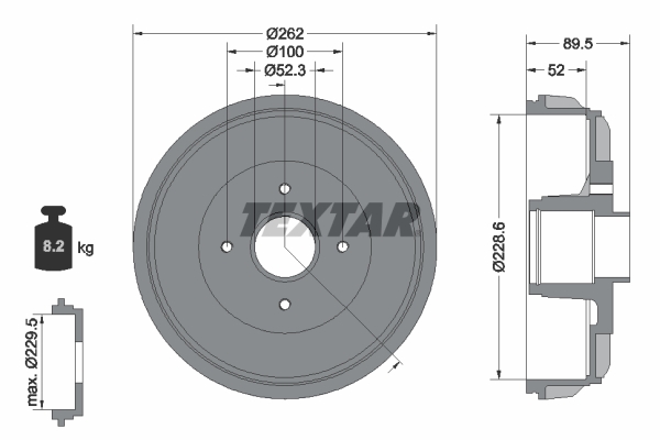 Brake Drum  Art. 94049700