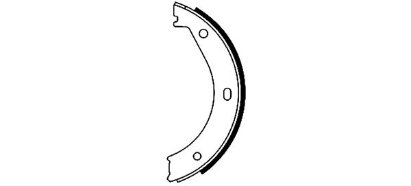 Brake Shoe Set, parking brake  Art. 91033400