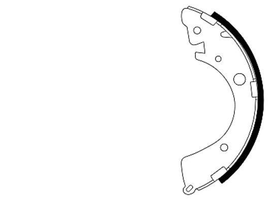 Brake Shoe Set (Rear axle)  Art. 91039601