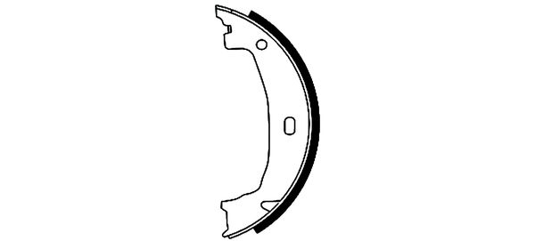 Brake Shoe Set, parking brake  Art. 91053300