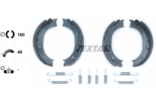 Brake Shoe Set, parking brake  Art. 91055100