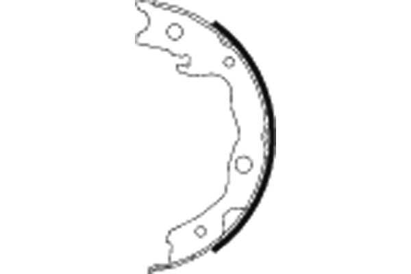 Brake Shoe Set, parking brake  Art. 91068200