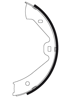 Brake Shoe Set, parking brake  Art. 91074700